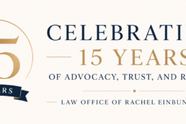 Celebrating 15 Years of Advocacy, Trust, and Results