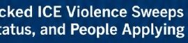 Policy Brief: Unchecked ICE Violence Sweeps in More U.S. Citizens, People with Legal Status, and People Applying for Legal Status